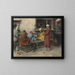 Das Spiel - Charles Wilda — gerahmtes Bild an der Wand