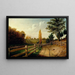 Ferme Belfield - Charles Willson Peale — gerahmtes Bild an der Wand