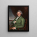 Christophe Hughes - Charles Willson Peale — gerahmtes Bild an der Wand