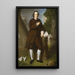 John Beale Bordley - Charles Willson Peale — gerahmtes Bild an der Wand
