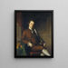 Jean-Philippe de Haas - Charles Willson Peale — gerahmtes Bild an der Wand