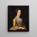 Margaret Strachan Mme Thomas Harwood - Charles Willson Peale — gerahmtes Bild an der Wand