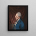 Richard Henry Lee - Charles Willson Peale — gerahmtes Bild an der Wand