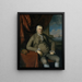 Samuel Mifflin - Charles Willson Peale — gerahmtes Bild an der Wand