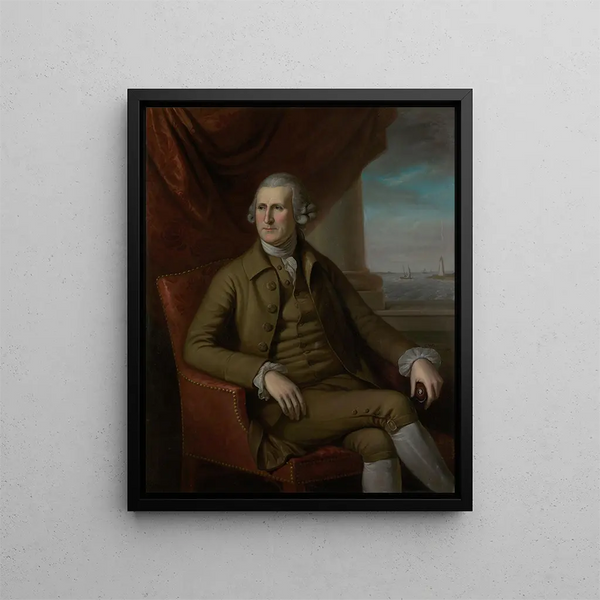 Thomas Willing - Charles Willson Peale — gerahmtes Bild an der Wand