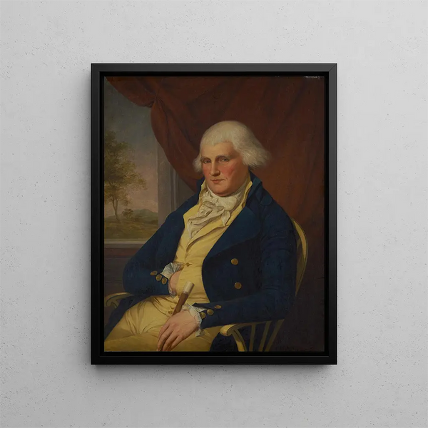 William Whetcroft - Charles Willson Peale — gerahmtes Bild an der Wand