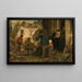 L'Expulsion - Charles de Groux — gerahmtes Bild an der Wand