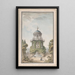Reproduktion des Gemäldes Projekt für den Tempel des Apoll in den Gärten des Château d'Enghien, Belgien - Charles de Wailly