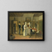 L'Adieu des soldats - Charles van Beveren — gerahmtes Bild an der Wand