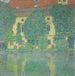 Château Kammer am Attersee III - Gustav Klimt — in einem Innenraum präsentiert