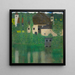 Wasserburg - Gustav Klimt — gerahmtes Bild an der Wand