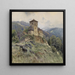 Château de Groppenstein bei Overvellach - Fritz Lach — gerahmtes Bild an der Wand
