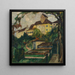 Château de Seefeld IV - Leo Putz — gerahmtes Bild an der Wand