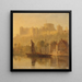 Château de Windsor depuis la Tamise - William Daniell — gerahmtes Bild an der Wand