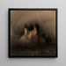 Burg - Victor Hugo — gerahmtes Bild an der Wand
