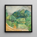 Klarer Weg und Bäume - Louis Valtat — gerahmtes Bild an der Wand