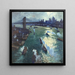 Chemin d'or - Jonas Lie — gerahmtes Bild an der Wand