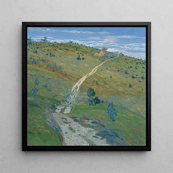 Chemin de montagne dans les Beskides - Hugo Baar
