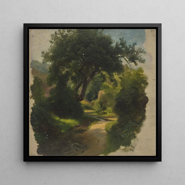 Chemin forestier - Jakob Becker