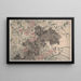 Blumen des Gartens Pl01 - Chen Chun — gerahmtes Bild an der Wand
