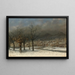 Vue de Sion - Cherubino Pat — gerahmtes Bild an der Wand