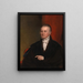 Harrison Gray Otis - Chester Harding — gerahmtes Bild an der Wand