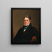 John Randolph de Roanoke - Chester Harding — gerahmtes Bild an der Wand