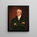 Loammi Baldwin - Chester Harding — gerahmtes Bild an der Wand