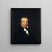 Selbstporträt - Chester Harding — gerahmtes Bild an der Wand