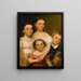 Die Kinderkünstler - Chester Harding — gerahmtes Bild an der Wand
