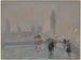 Das Palace of Westminster und Big Ben - Childe Hassam — Ansicht des Kunstwerks