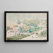 Landstraße - Childe Hassam — gerahmtes Bild an der Wand