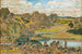 Landschaft erweitert mit Fluss - Childe Hassam — Ansicht des Kunstwerks