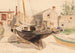 Maisons de pêcheurs Swampscott - Childe Hassam — Ansicht des Kunstwerks