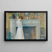 In dem alten Haus - Childe Hassam — gerahmtes Bild an der Wand