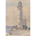 Leuchtturm der Insel Shoals - Childe Hassam — Ansicht des Kunstwerks