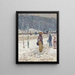 Rue de New York - Childe Hassam — gerahmtes Bild an der Wand