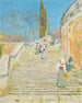 Place d'Espagne à Rome - Childe Hassam — Ansicht des Kunstwerks