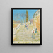 Place d'Espagne à Rome - Childe Hassam — gerahmtes Bild an der Wand