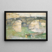 Ponte Santa Trinita - Childe Hassam — gerahmtes Bild an der Wand