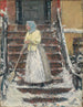 Balayage de la neige - Childe Hassam — Ansicht des Kunstwerks