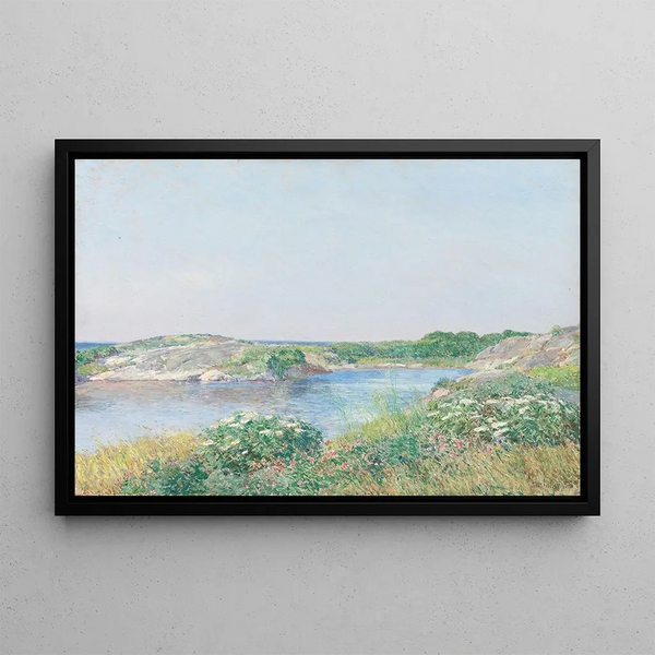 Childe Hassam - The Little Pond Appledore.webp