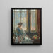 Die Fenster von New York - Childe Hassam — gerahmtes Bild an der Wand