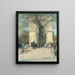 Quelle der Arche von Washington - Childe Hassam — gerahmtes Bild an der Wand