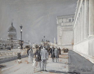 Ausstellung der Weltausstellung Chicago - Childe Hassam — Ansicht des Kunstwerks