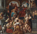 Christus, der die kleinen Kinder segnet: Lasst die Kinder zu mir kommen - Jacob Jordaens — Ansicht des Kunstwerks