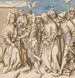 Christ vor Kaiphas - Kreis von Hans Holbein dem Älteren — Ansicht des Kunstwerks