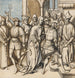 Christ vor Pilatus - Kreis von Hans Holbein dem Älteren — Ansicht des Kunstwerks