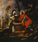 Christus und die samaritanische Frau - Simon de Vos — Ansicht des Kunstwerks