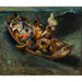 Reproduktion des Gemäldes Christ auf dem See Genezareth - Eugène Delacroix